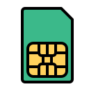 tarjeta sim icon