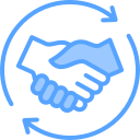 Partnership handshake 