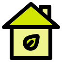 casa ecológica icon