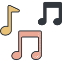 notas musicales icon