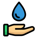 ahorrar agua icon