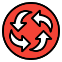 girar flecha icon