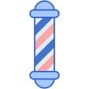 poste de barbería 