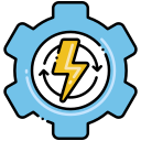 energía renovable icon