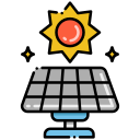 energía solar icon