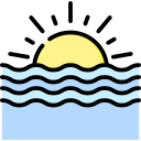 puesta de sol icon