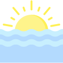 puesta de sol icon