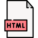 archivo html icon