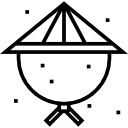 sombrero chino icon