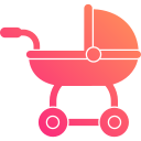 carrito de bebé icon