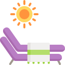 cama solar icon