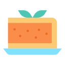 pastel de zanahoria icon