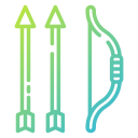 arco y flecha icon