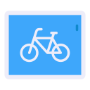 carril bici icon