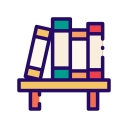 estante para libros icon