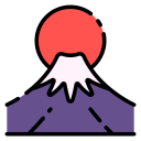 monte fuji icon