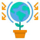 planeta verde icon