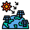 energía solar icon