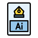 archivo ai icon