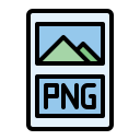 archivo png icon