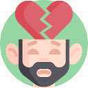 coeur brisé 