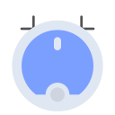 aspirador robot icon