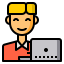 hombre trabajador icon