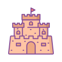 castillo de arena icon