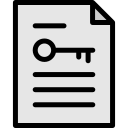 palabra clave icon