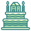 pastel de cumpleaños icon