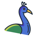 pavo real icon