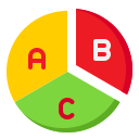 gráfico circular icon