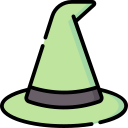 sombrero de bruja icon