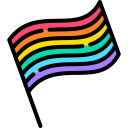 bandeira arco-íris 