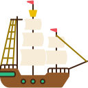 barco pirata icon