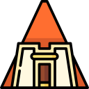 pyramides de nubie Icône