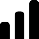 estatísticas barras símbolo educacional gráfico Ícone