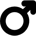 signo de género masculino icon