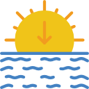 puesta de sol icon