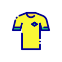 camiseta de fútbol icon