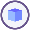 cubo 3d icon