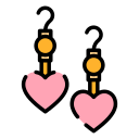 des boucles d'oreilles 