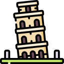 torre pisana icona