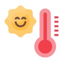 temperatura caliente icon