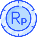 rupia indonesia icon