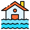 casa inundada icon