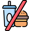 sin comida icon