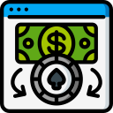 dinero en efectivo icon