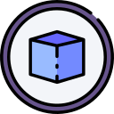 cubo 3d icon