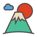 monte fuji icon